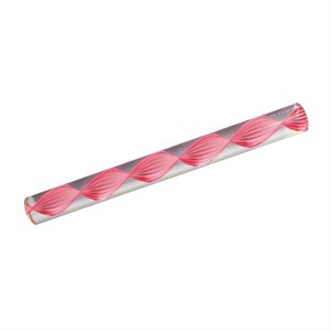 7 3 / 4 Inches Pink Swirl Fondant Rolling Pin 