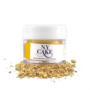 Gold Edible Glitter Dust by NY Cake - 4 grams