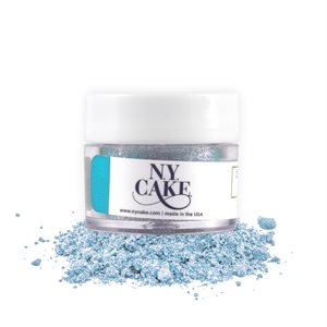 Soft Blue Edible Glitter Dust by NY Cake - 4 grams