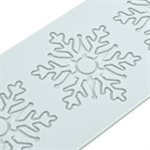 Diamond Snowflake Lace Tuile Silicone Mold