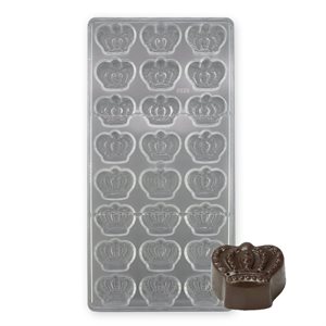 Crown Polycarbonate Chocolate Mold