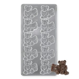 Bear with Barrel Polycarbonate Chocolate Mold
