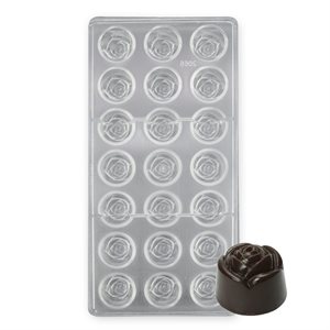 Rose Polycarbonate Chocolate Mold