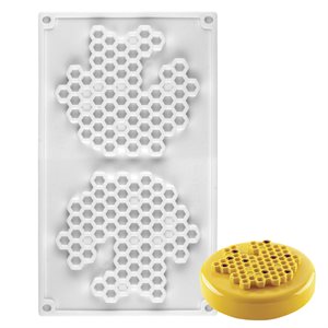 Honeycomb Silicone Baking Mold 2 Cavity