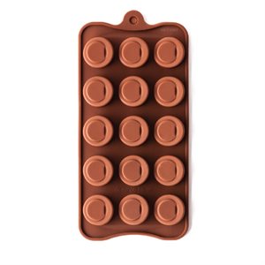 Sloped Cylinder Silicone Chocolate Mold Mold