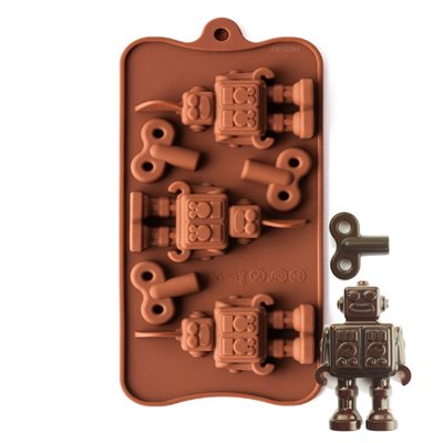 Robot Silicone Chocolate Mold