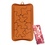 Groovy Puzzles Silicone Chocolate Mold