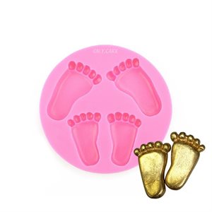 Baby Feet Silicone Fondant Mold