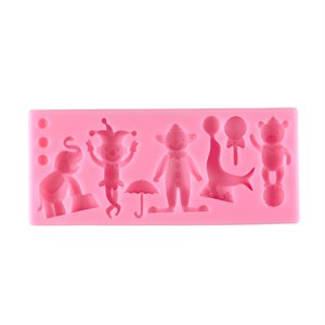Circus Acts Silicone Mold