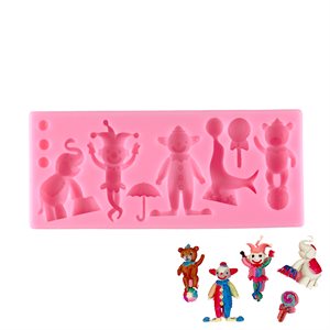 Circus Acts Silicone Mold