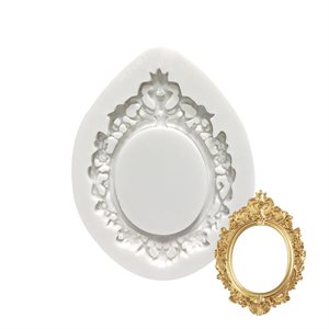 Oval Frame Silicone Mold