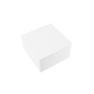 Cake Dummy Square 6 x 6 x 4 Inches