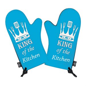 King of the Kitchen Oven Mitt