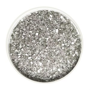 Silver Glittery Sugar 3 Ounces